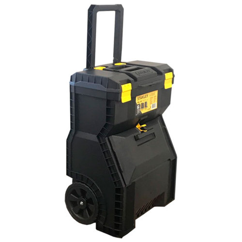 Caixa pl�stica para ferramentas monobloco com rodas 18