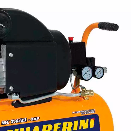 Compressor de ar 7,6 p�s 21 litros 2 hp - MC7.6/21  110V