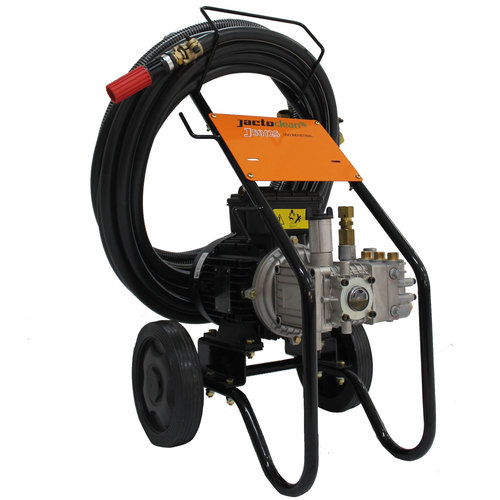 Lavadora alta vazão industrial 3 hp 1500 L/H 500 libras com carrinho e mangueira 15 m- J50/25 220V Lavadora alta vazão industrial 3 hp 1500 L/H 500 libras com carrinho e mangueira 15 m- J50/25 220V