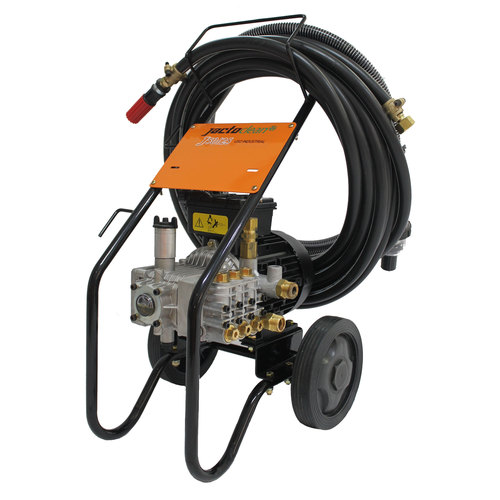 Lavadora alta vazão industrial 3 hp 1500 L/H 500 libras com carrinho e mangueira 15 m- J50/25 220V Lavadora alta vazão industrial 3 hp 1500 L/H 500 libras com carrinho e mangueira 15 m- J50/25 220V