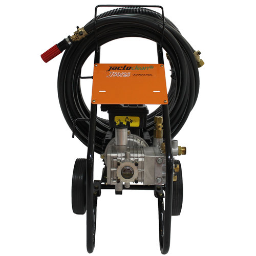 Lavadora alta vazão industrial 3 hp 1500 L/H 500 libras com carrinho e mangueira 15 m- J50/25 220V Lavadora alta vazão industrial 3 hp 1500 L/H 500 libras com carrinho e mangueira 15 m- J50/25 220V