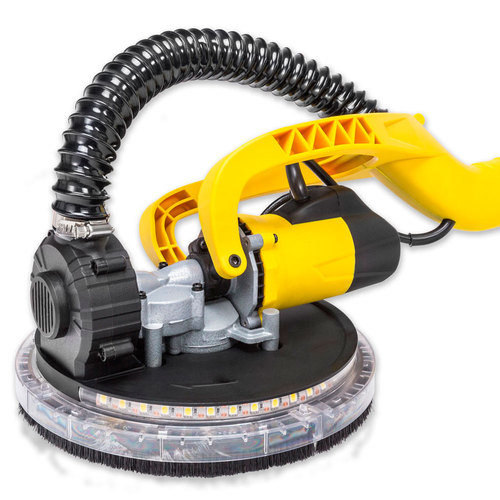 Lixadeira de parede e teto com luz led 225 mm 750 watts  220V