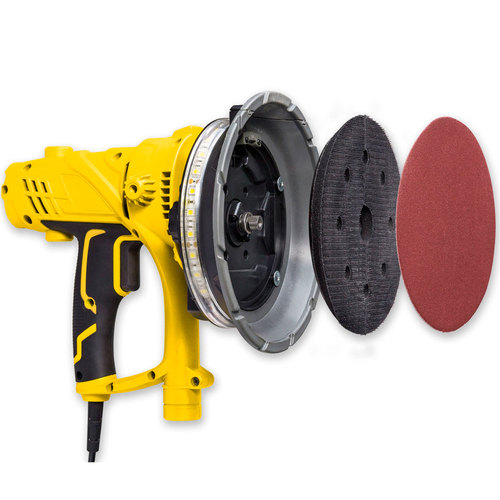 Lixadeira de parede com luz led 180 mm 850 watts 220V Lixadeira de parede com luz led 180 mm 850 watts 220V