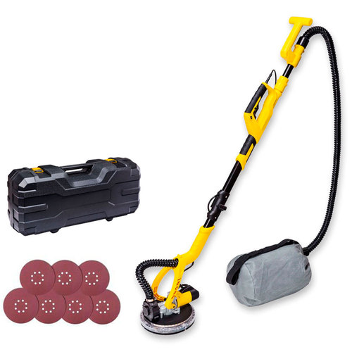 Lixadeira de parede e teto com luz led 225 mm 750 watts  220V