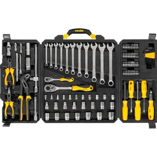 Jogo de ferramentas manuais com 110 pe�as