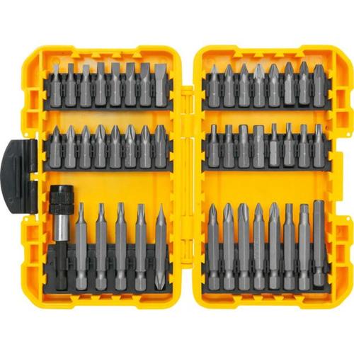 Jogo de bits e ponteiras com 46 pe�as encaixe sextavado1/4