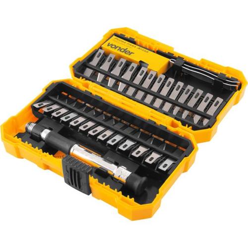 Jogo de facas de precisão com 29 peças Jogo de facas de precisão com 29 peças