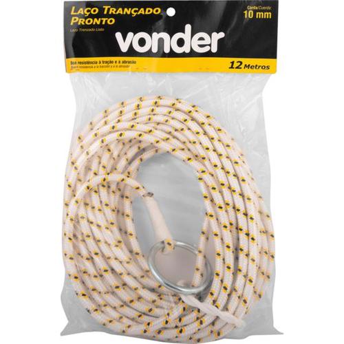 La�o tran�ado pronto 10 mm com 12 metros