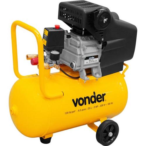 Compressor de ar 6,5 p�s 25 litros 2 hp - MCV25  220V