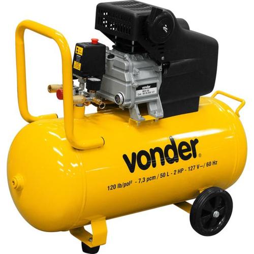Compressor de ar 7,3 p�s 50 litros 2 hp - MCV50  110V