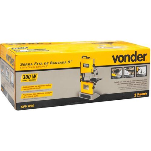 Serra fita de bancada 300 watts capacidade de corte at� 90 mm - SFV090  220V