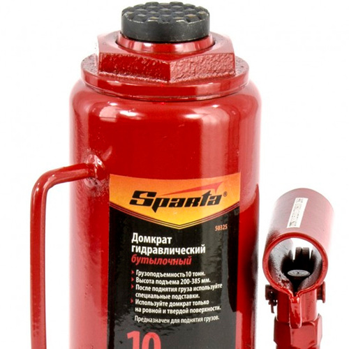 Macaco hidr�ulico tipo garrafa capacidade de 10 toneladas - 50325