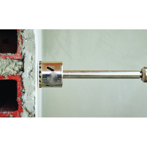 Serra copo diamantada 19 mm com haste de 6