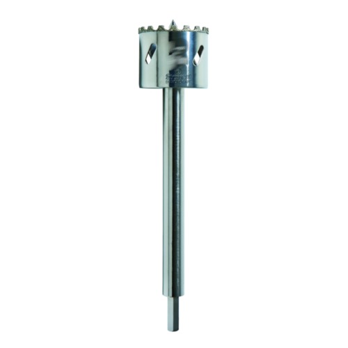 Serra copo diamantada 140 mm com haste de 6