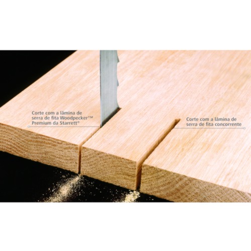 L�mina para serra de fita S2510 2,24 m 4 dentes - Woodpecker Premium