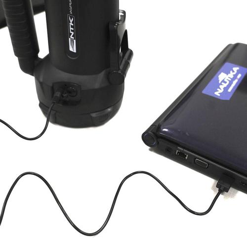 Lanterna led de mão recarregável via USB grande alcance 350 lúmens 310824 - Jasper Lanterna led de mão recarregável via USB grande alcance 350 lúmens 310824 - Jasper