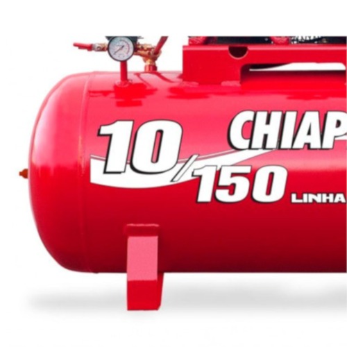 Compressor de ar 10 p�s 150L 2 hp 140 lbs trif�sico - 10/150 RED