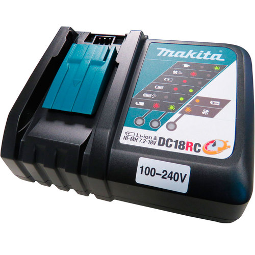 Carregador de baterias de lítio 14,4 e 18 volts - DC18RC 110V/220V Carregador de baterias de lítio 14,4 e 18 volts - DC18RC 110V/220V