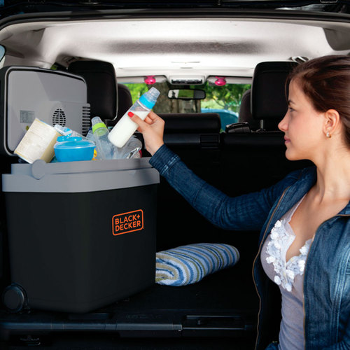 Mini geladeira port�til 33L 12V e 110/220V com fun��o aquecer  - BDC33L-BR  110V/220V