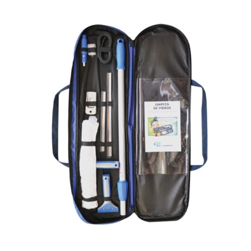 Kit para limpeza de vidros com bolsa - PROFI Kit para limpeza de vidros com bolsa - PROFI