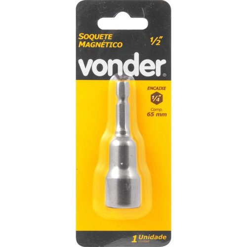 Soquete magn�tico sextavado 1/2