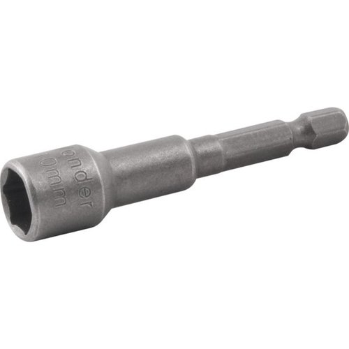Soquete magn�tico sextavado 10 mm x 65 mm encaixe 1/4