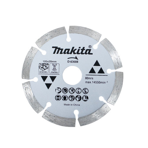 Disco diamantado segmentado 105 mm para m�rmores e granito