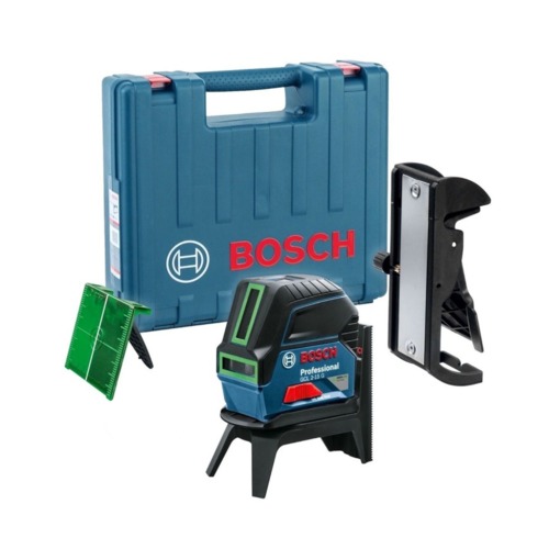 N�vel a laser verde com 2 linhas e 2 pontos de prumo - GCL 2-15G