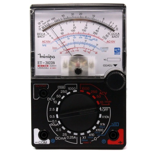 Mult�metro anal�gico port�til - ET-2022B