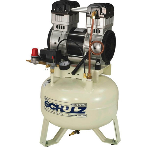 Compressor de ar odontol�gico 9 p�s 30 litros 1,5 hp - CSD9/30  110V