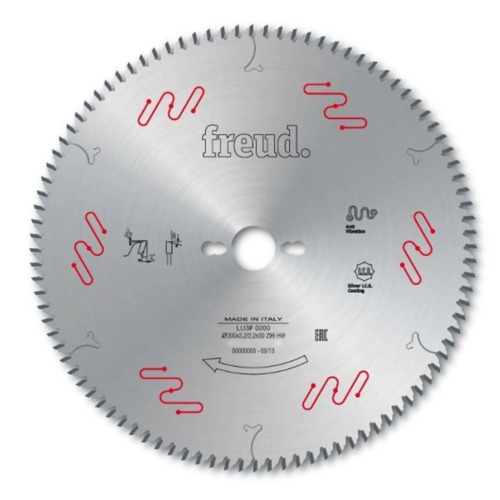 Disco de serra para madeira 250 x 30 mm com 80 dentes - LU3F 0200