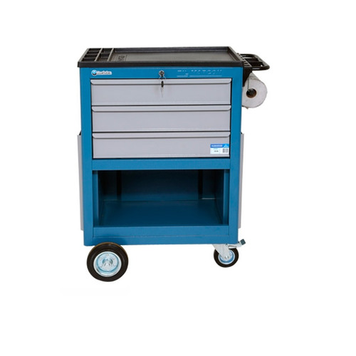 Carrinho para ferramentas aberto com 3 gavetas e divis�ria - CR-40