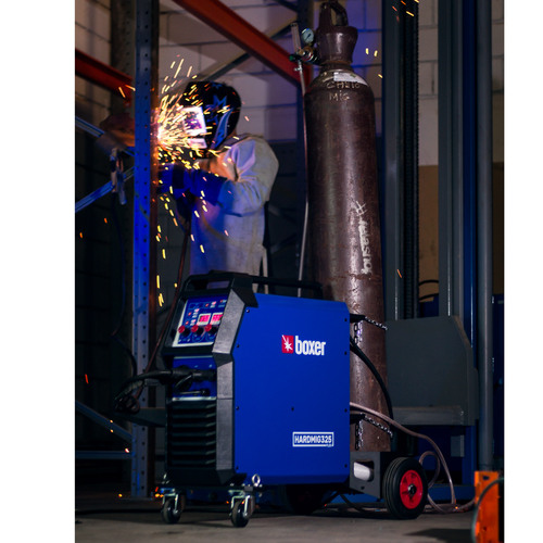 Kit Inversora de solda Multiprocesso 300A Hardmig 325 Flex + Máscara de solda automática Kit Inversora de solda Multiprocesso 300A Hardmig 325 Flex + Máscara de solda automática