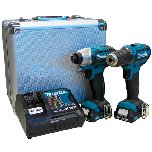 Combo Furadeira Parafusadeira DF333D + Parafusadeira de Impacto TD110D 12V - CLX224SAX 110V/220V Combo Furadeira Parafusadeira DF333D + Parafusadeira de Impacto TD110D 12V - CLX224SAX 110V/220V