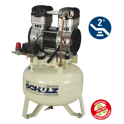 Compressor de ar odontológico 9 pés 30 litros 1,5 hp - CSD9/30 220V Compressor de ar odontológico 9 pés 30 litros 1,5 hp - CSD9/30 220V
