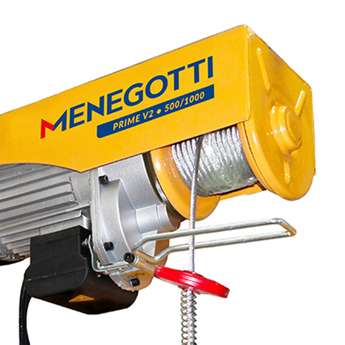 Guincho Talha el�trica capacidade 500/1000 kg eleva��o de at� 12 metros - Prime V2  110V