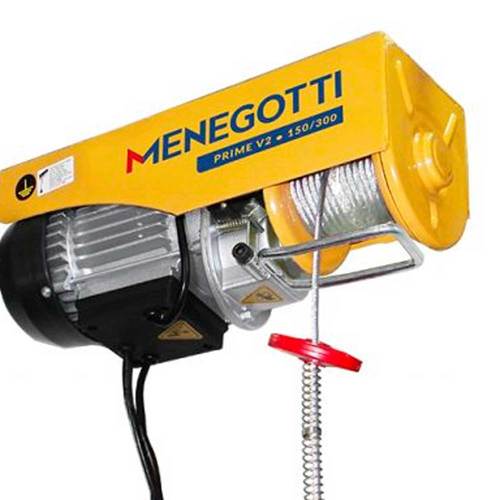 Guincho Talha el�trica 150/300 kg eleva��o at� 12 metros - Prime V2  220V