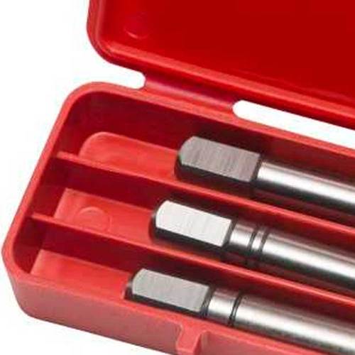 Jogo de macho manual a�o r�pido M8 x 1,25 mm DIN352 com 3 pe�as - E100M8NO8