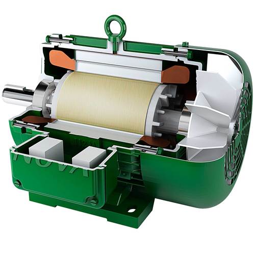 Motor elétrico 3 hp 2 polos blindado IP56 trifásico - Premium IR3 Motor elétrico 3 hp 2 polos blindado IP56 trifásico - Premium IR3