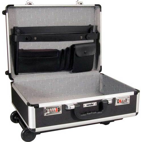 Maleta para ferramentas profissional com rodas 455 x 330 x 155 mm - MF180 