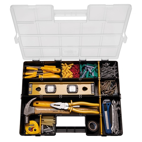 Organizador pl�stico com 18 compartimentos - 43805017