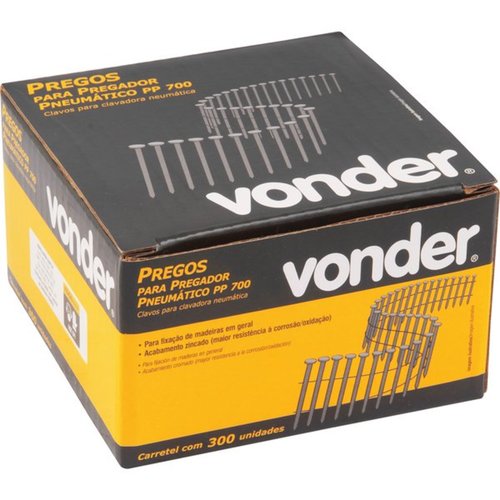 Prego anelado 2,5 x 70 mm carretel com 300 peças para o pregador PP 700 Prego anelado 2,5 x 70 mm carretel com 300 peças para o pregador PP 700