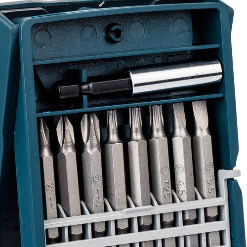 Jogo de bits e pontas 25 pe�as com estojo - Mini X-Line