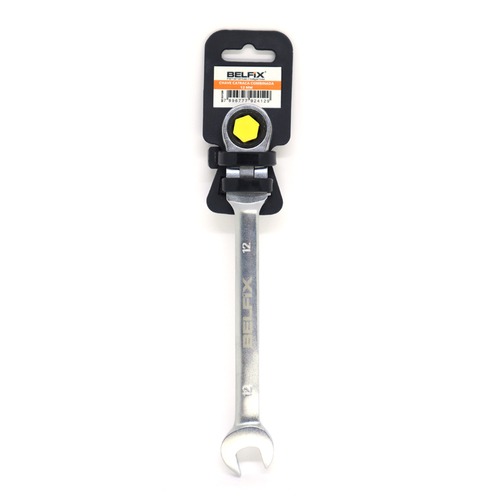 Chave combinada articulada com catraca 12 mm aço cromo vanádio Chave combinada articulada com catraca 12 mm aço cromo vanádio