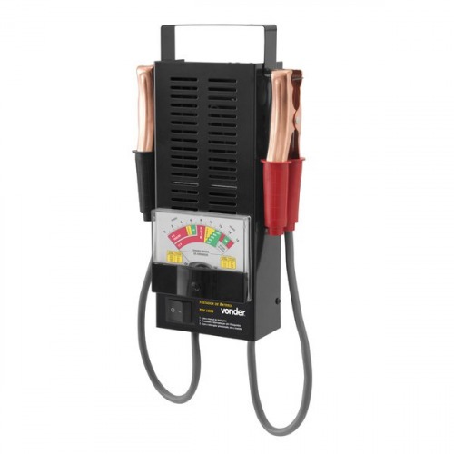 Testador de bateria e alternador 6 a 12V - TBV 1000