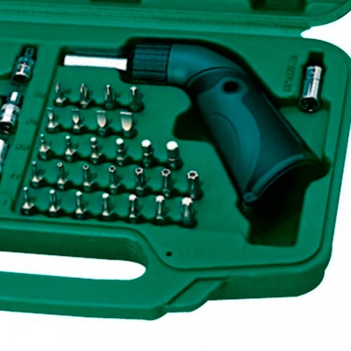 Jogo de soquete sextavado 3,5 a 14 mm e bits encaixe 1/4