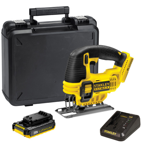 Serra tico tico a bateria 20 volts velocidade vari�vel com maleta FatMax - STCT1860D1  110V/220V