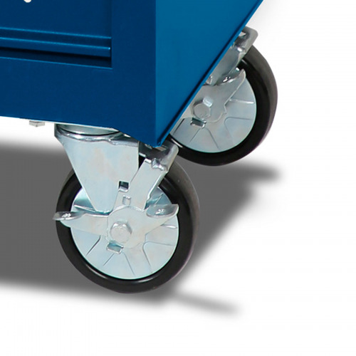 Carrinho para ferramentas com 6 gavetas azul - C04-BOX