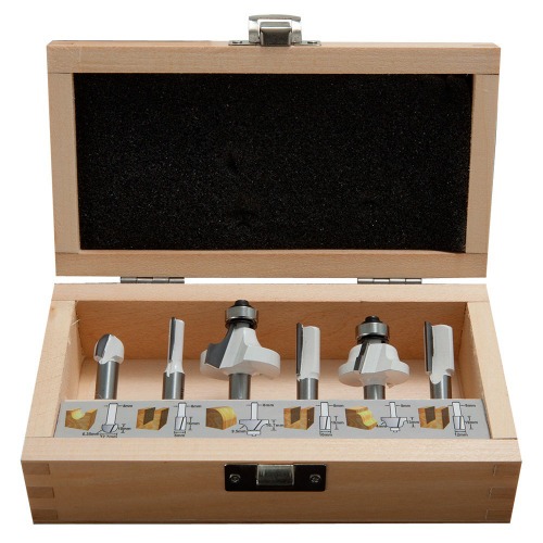 Jogo de fresas para madeira 1/4