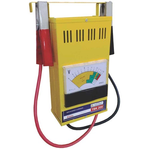 Testador de bateria e sistema de carga 16V - TBK200